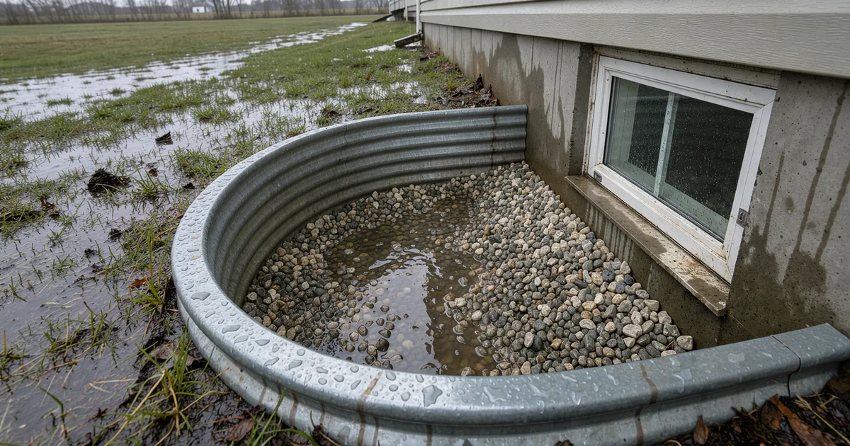 Why a Window Well Needs Drainage