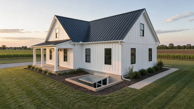 Egress window installation near Rockford, IL